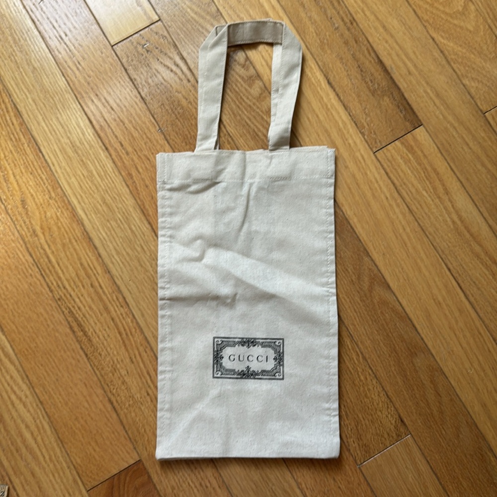 Gucci Light Tan Canvas Tote